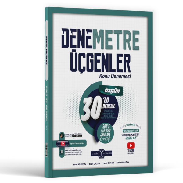 ORİJİNAL TYT DENEMETRE 30 LU ÜÇGENLER - 2026